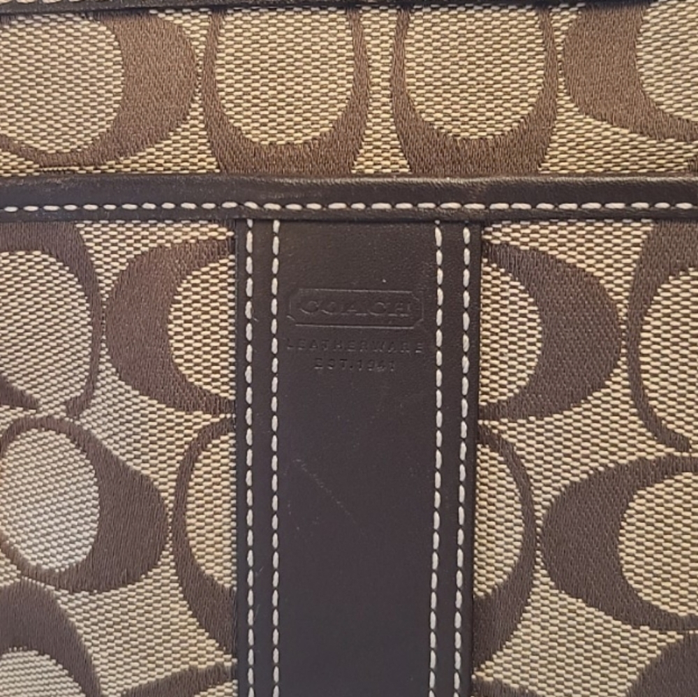 Coach Women's Signature Swingpack Crossbody Messenger Bag B0768-F06016 - Picture 4 of 9